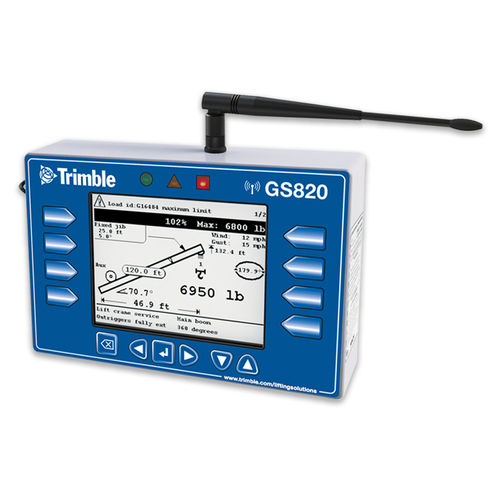 Monitor LCD - GS820 - Trimble Navigation - Construction Division - industriale / multiuso / per cantiere di costruzione
