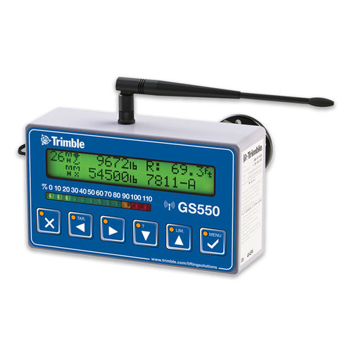 Monitor LCD - GS550  - Trimble Navigation - Construction Division - digitale / per cantiere di costruzione / 6"