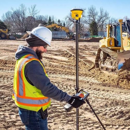 Sistema di posizionamento multiasse - Trimble Navigation - Construction Division - tripode / per apparecchio di costruzione / intelligente
