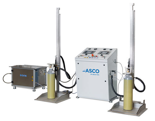 Sistema di riempimento automatico - LH900AR - ASCO CARBON DIOXIDE - multicontenitore / per bombole / ponderale