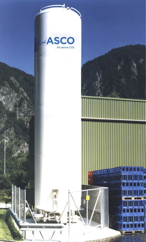 Serbatoio per gas liquefatto - ASCO CARBON DIOXIDE - CO2 / N2O / in acciaio al carbonio