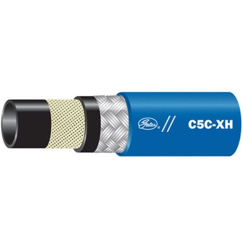 Tubo flessibile per olio - C5C-XH XTREME™ - Gates - in polietilene PE / per alte temperature / per cantiere di costruzione