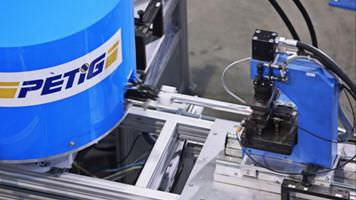 Punzonatrice semiautomatica - S series - FRIEDRICH PETIG GMBH - di tubi / scantonatrice / rotativa