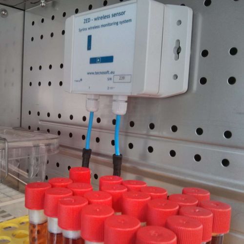 Sistema di monitoraggio di temperatura - Syrinx - Tecnosoft - di umidità / per magazzino / per applicazioni mediche