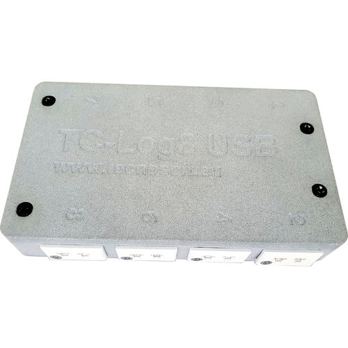 Registratore di dati di temperatura - TC-Log 8 USB - Tecnosoft - USB / senza schermo / per  termocoppia