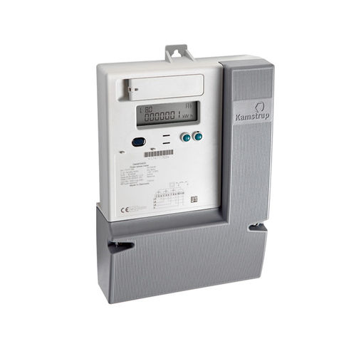 Contatore di energia elettrica monofase - OMNIPOWER  - Kamstrup Instumenation - a muro / con display LCD