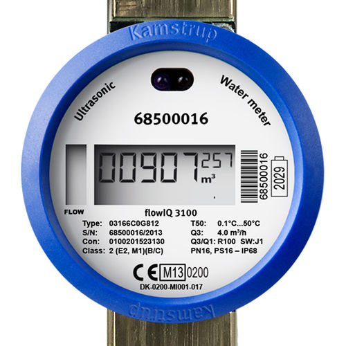 Contatore d'acqua digitale - flowIQ® 3100 - Kamstrup Instumenation - ad ultrasuoni