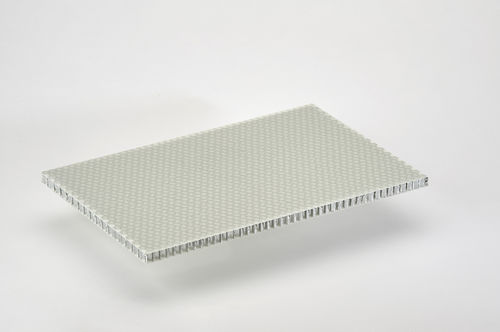 Pannello sandwich in alveolari - ALUSTEP® 300 LIGHT - Cel Components S.r.l. - rivestimento in fibra di vetro / a muro / per interni
