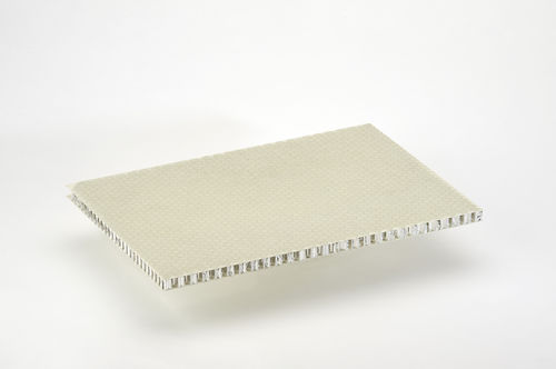 Pannello sandwich in alveolari - ALUSTEP® 500 - Cel Components S.r.l. - rivestimento in fibra di vetro / per interni / per facciata