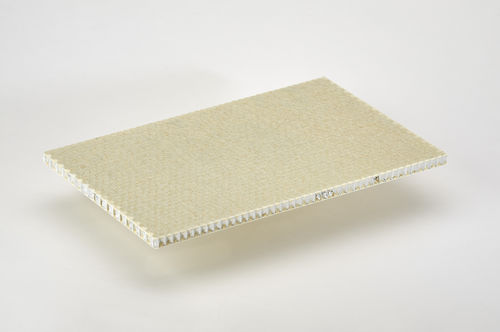 Pannello sandwich in alveolari - ALUSTEP® 500 LIGHT - Cel Components S.r.l. - rivestimento in fibra di vetro / per muro / per interni