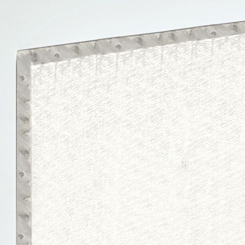 Pannello sandwich anima alveolare in polipropilene - CLEARSTEP - Cel Components S.r.l. - rivestimento in fibra di vetro / per parete / per facciata
