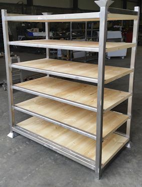 Scaffalatura per formaggio - Smisco Food Equipment Ltd - con ripiani / per carichi leggeri