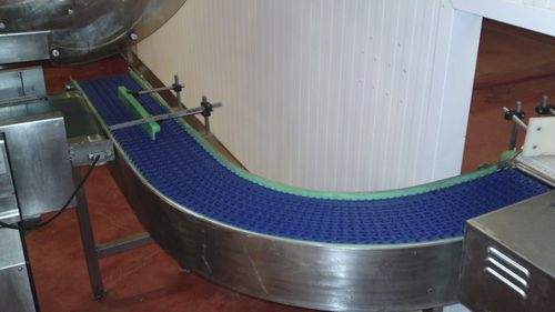 Trasportatore modulare - Smisco Food Equipment Ltd - curvo / per alimenti / per l'industria agroalimentare