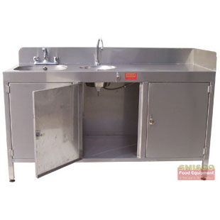 Lavabo per l'industria agroalimentare - Smisco Food Equipment Ltd - in acciaio inossidabile