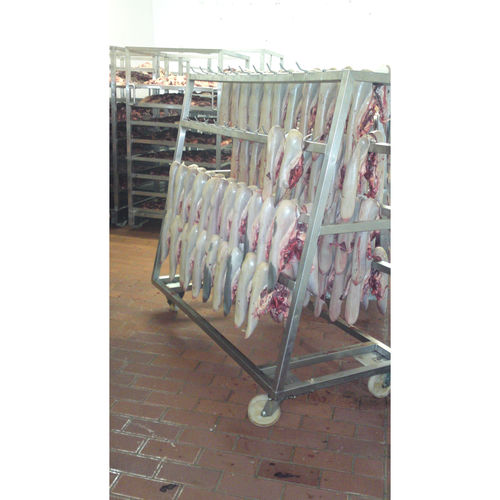 Scaffalatura per magazzino di stoccaggio - Smisco Food Equipment Ltd - per l'industria agroalimentare / per prosciutti / in acciaio inossidabile