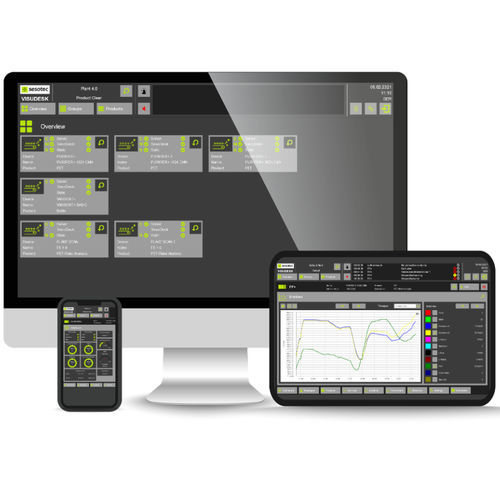 Software di visualizzazione - VISUDESK - Sesotec GmbH - server OPC UA / industriale