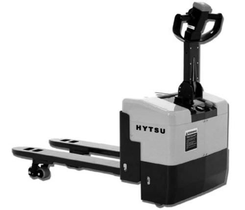 Transpallet elettrico - NAE15  - HYTSU GROUP - a timone con guida da terra / multifunzione