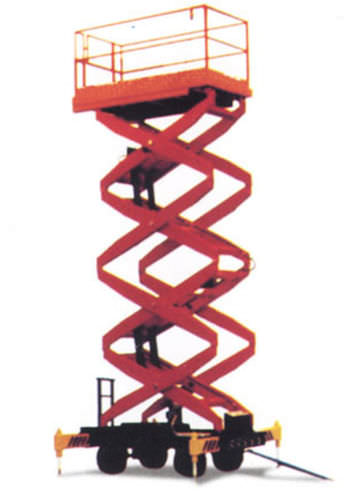 Piattaforma elevatrice a forbice mobile - SJY series - HYTSU GROUP - per carichi pesanti