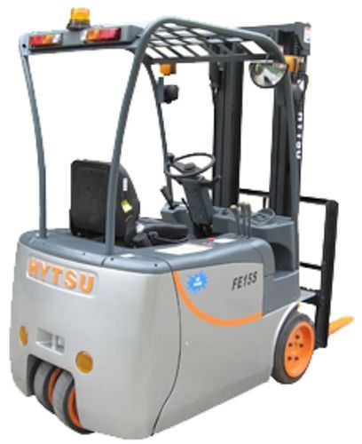 Carrello elevatore elettrico - FE12-15-18-20S - HYTSU GROUP - con conducente seduto / per movimentazione / a 3 ruote
