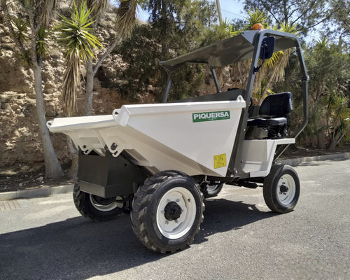 Dumper gommato - D-1750 - Piquersa Maquinaria, S.A. - idraulico / diesel / a scarico frontale