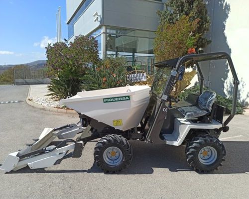 Dumper gommato - D-2000H-AG - Piquersa Maquinaria, S.A. - diesel / autocaricante