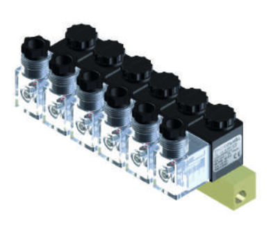 Manifold a 3 vie - 1903.835.1  - Thermoval - in ottone / idraulico / per aria