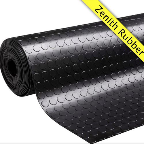 Tappeto antiscivolo - CS series - Zenith Industrial Rubber Products Pvt. Ltd. - a bolle / polimerico / da interno