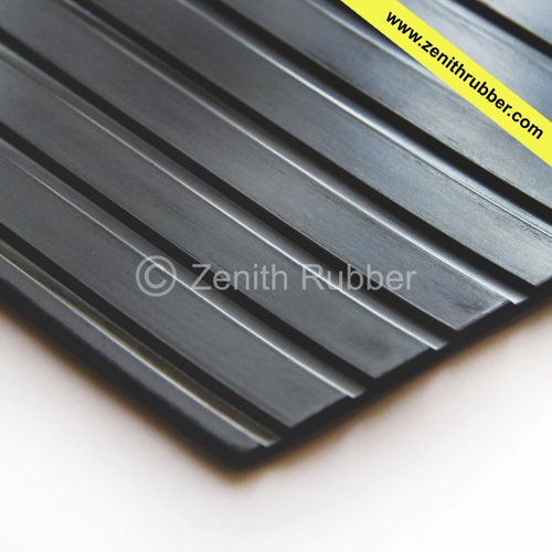 Tappeto di protezione - TL series - Zenith Industrial Rubber Products Pvt. Ltd. - striato / polimerico