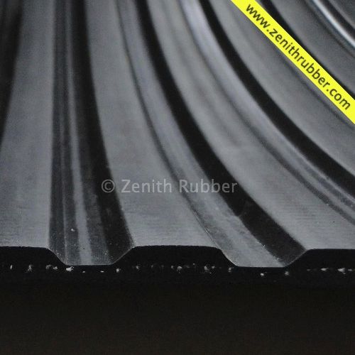 Tappeto antiscivolo - CR series - Zenith Industrial Rubber Products Pvt. Ltd. - a coste larghe / polimerico / per spazi umidi