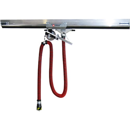 Sistema di aspirazione per gas di scarico per automobile - OBP/P-AL series - KLIMAWENT - per officina / per garage / su guida di scorrimento