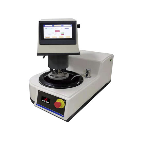 Macchina smerigliatrice-lucidatrice per campioni metallografici - HLP series - Shanghai Hualong Test Instruments Corporation - per preparazione di provini / per laboratorio di metallografia