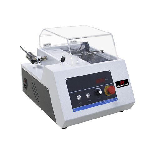 Macchina da taglio per metallografia - HLC150 - Shanghai Hualong Test Instruments Corporation - a lama rotativa / per metallo / di campioni