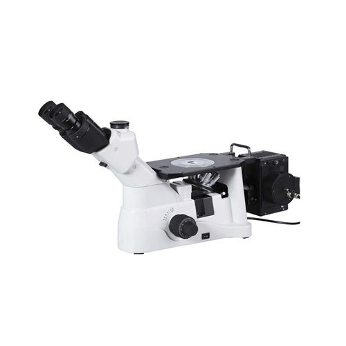 Microscopio metallografico - HLM-41X - Shanghai Hualong Test Instruments Corporation - per analisi / invertito / da banco