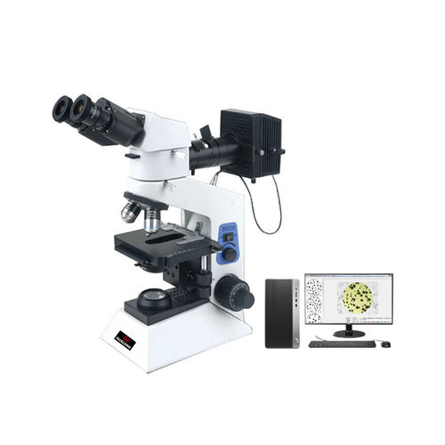 Microscopio metallografico - HL401W - Shanghai Hualong Test Instruments Corporation - da laboratorio / per ispezione / educativo