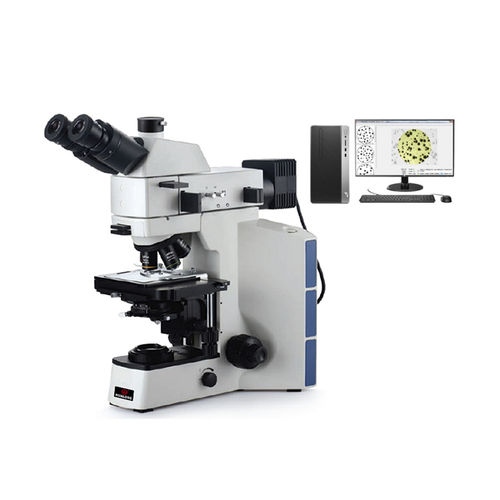Microscopio metallografico - HL402-AW - Shanghai Hualong Test Instruments Corporation - da laboratorio / per ispezione / educativo