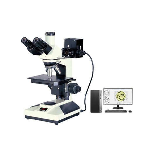 Microscopio metallografico - HL301-AW - Shanghai Hualong Test Instruments Corporation - da laboratorio / per ispezione / educativo