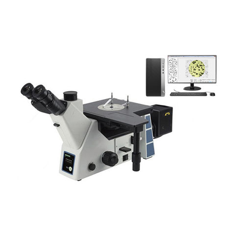 Microscopio metallografico - HL201-BW - Shanghai Hualong Test Instruments Corporation - da laboratorio / per ispezione / educativo