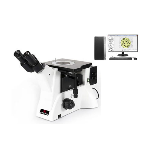 Microscopio metallografico - HL102-CW - Shanghai Hualong Test Instruments Corporation - da laboratorio / per ispezione / educativo