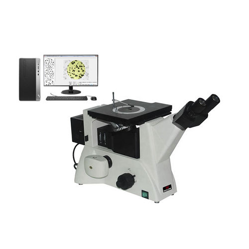 Microscopio metallografico - HL102-BW - Shanghai Hualong Test Instruments Corporation - da laboratorio / per ispezione / educativo