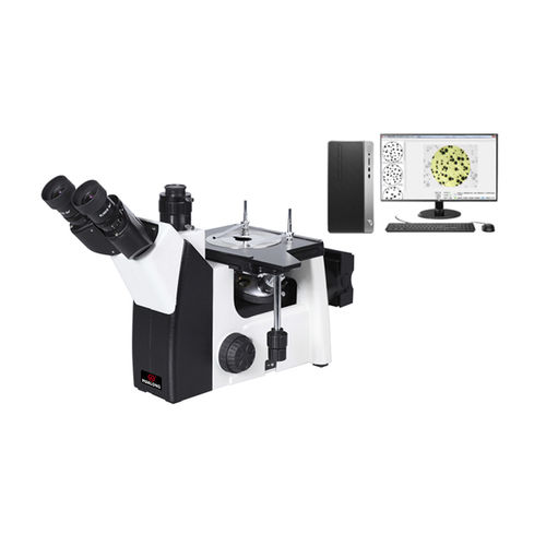 Microscopio metallografico - HL102-AW - Shanghai Hualong Test Instruments Corporation - da laboratorio / per ispezione / educativo