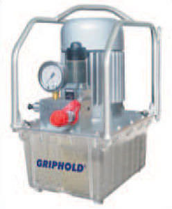 Centralina idraulica con motore elettrico - GMP series - GRIPHOLD ENGINEERING - mobile