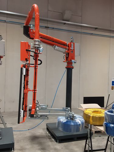 Manipolatore pneumatico - ATISmirus 100 PP  - ATIS s.r.l. - con presa / per la prensione / per movimentazione di bobine