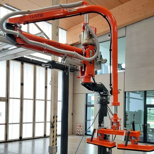 Manipolatore pneumatico - ATISmirus 100 VT - ATIS s.r.l. - con ventosa / per movimentazione / per rotoli