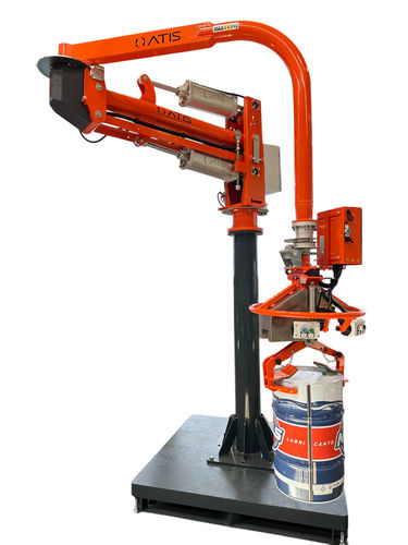 Manipolatore pneumatico - ATISmirus 300 - ATIS s.r.l. - a pinza / per fusti / per movimentazione