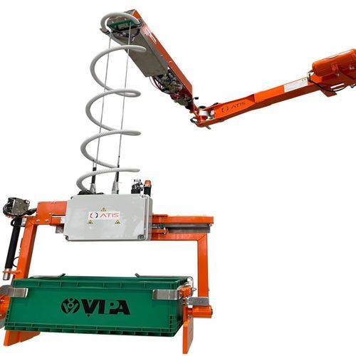 Manipolatore pneumatico - ATIS Manipulator - ATIS s.r.l. - con presa / di casse / a movimento combinato