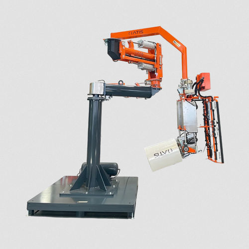 Manipolatore elettrico - ATIS s.r.l. - con presa / per rotoli di carta / per l'industria della carta