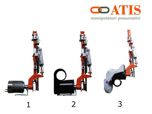Manipolatore con presa - ATISmirus - ATIS s.r.l. - per componenti meccaniche / per movimentazione / assistito