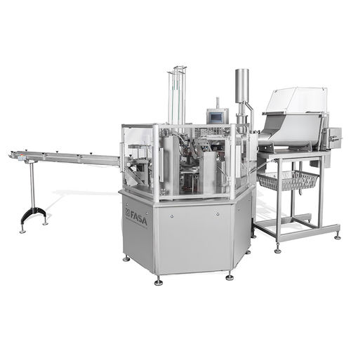Riempitrice-opercolatrice automatico - RFS 40 - FASA - per bicchieri / per tubi / per liquidi