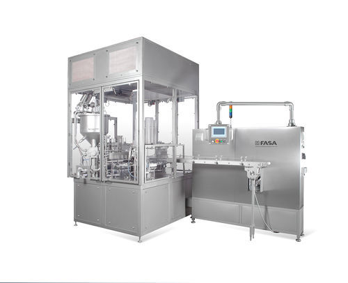 Riempitrice-opercolatrice automatico - RFS 120 - FASA - per bicchieri / per tubi / per liquidi