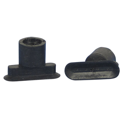 Ventosa piatta - 10FO.18X6.001.01 - VacMotion - ovale / in NBR / di sollevamento